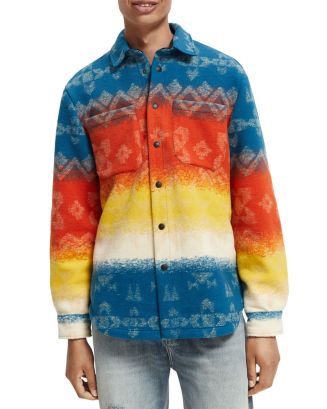 percival blanket overshirt