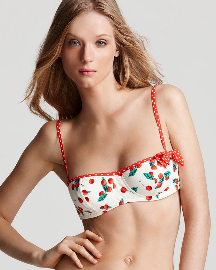 Juicy Couture Black Label Juicy Couture Swimwear Cherry Polka Dot