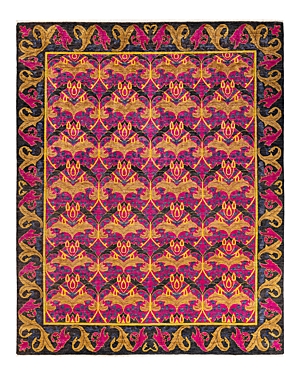 Bloomingdale's Artisan Collection Arts & Crafts M1624 Area Rug, 8' X 10' In Purple