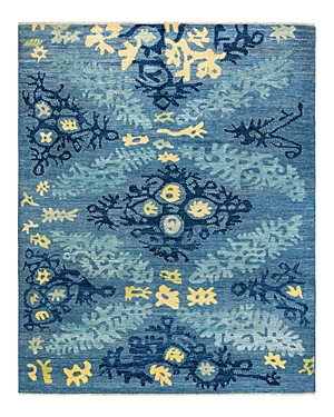 Bloomingdale's Artisan Collection Modern M1633 Area Rug, 9'5 X 11'10 In Light Blue