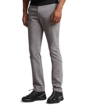 Polo Ralph Lauren Slim Fit Stretch Dobby Pants In Perfect Grey