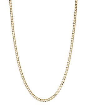 Bloomingdale's - Men's Curb Link Chain Necklace in 14K Yellow Gold, 22" - 100% Exclusive