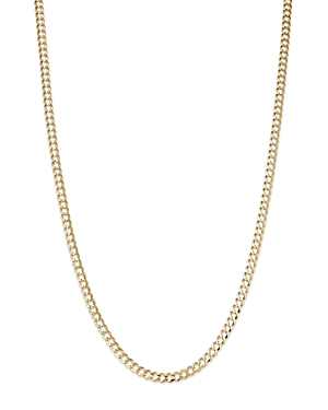 Bloomingdale's Men's Curb Link Chain Necklace In 14k Yellow Gold, 22 - 100% Exclusive