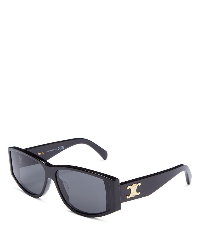 CELINE Rectangle Sunglasses, 63mm Bloomingdale's
