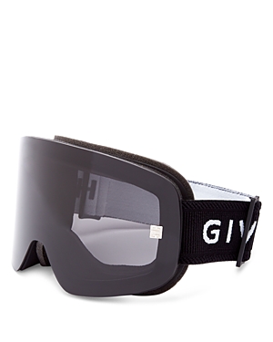 Givenchy Ski Goggles, 195mm In Black/gray Solid