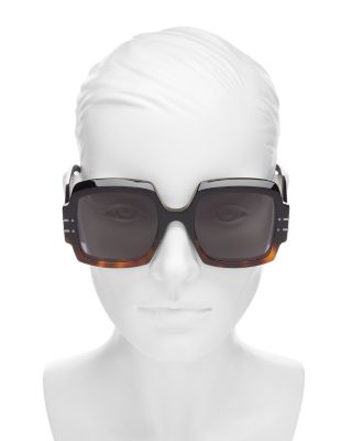 DIOR DiorSignature S1U Square Sunglasses, 55mm 
