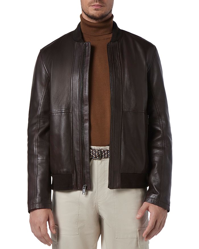 Andrew Marc - MacNeil Leather Bomber Jacket