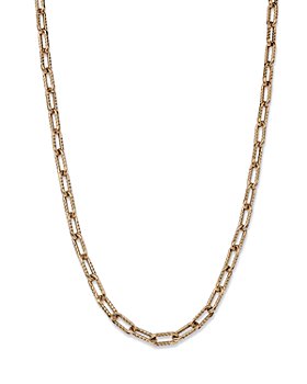 Bloomingdale's - Twist Paperclip Link Chain Necklace in 14K Yellow Gold, 18" - 100% Exclusive