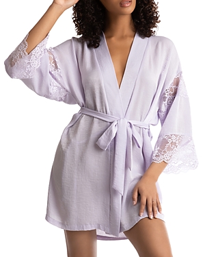 In Bloom by Jonquil Violet Wrap Robe