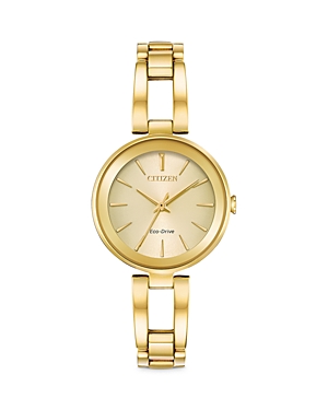 Shop Citizen Eco Drive Axiom Watch, 28mm In Gold