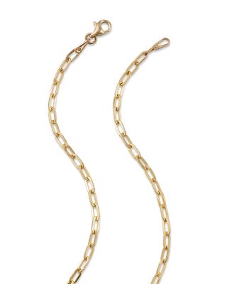 Diamond Pav&eacute; Disc Pendant Necklace in 14K Yellow Gold, 0.70 tcw  