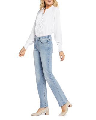 Marilyn High Rise Straight Jeans in Haley