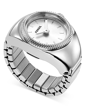 Shop Fossil Ring Watch, 22mm In White/silver