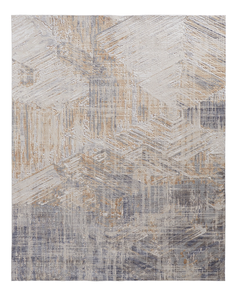 Feizy Laina 39g6f Area Rug, 2' X 3' In Gray Beige