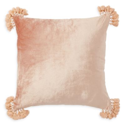 Raj Velvet Decorative Pillow, 20" x 20"