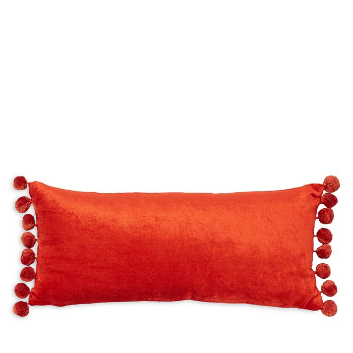 Roselli Trading Jodhpur Oblong Lumbar Pillow In Rust