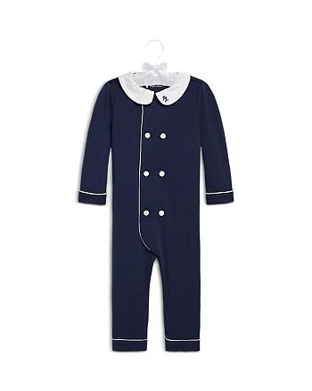 Ralph Lauren - Boys' Double Breasted Organic Cotton Coverall - Baby