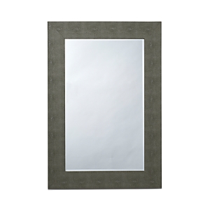 Bloomingdale's Structure Rectangle Mirror In Grey