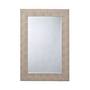 Bloomingdale's Structure Rectangle Mirror In Ivory