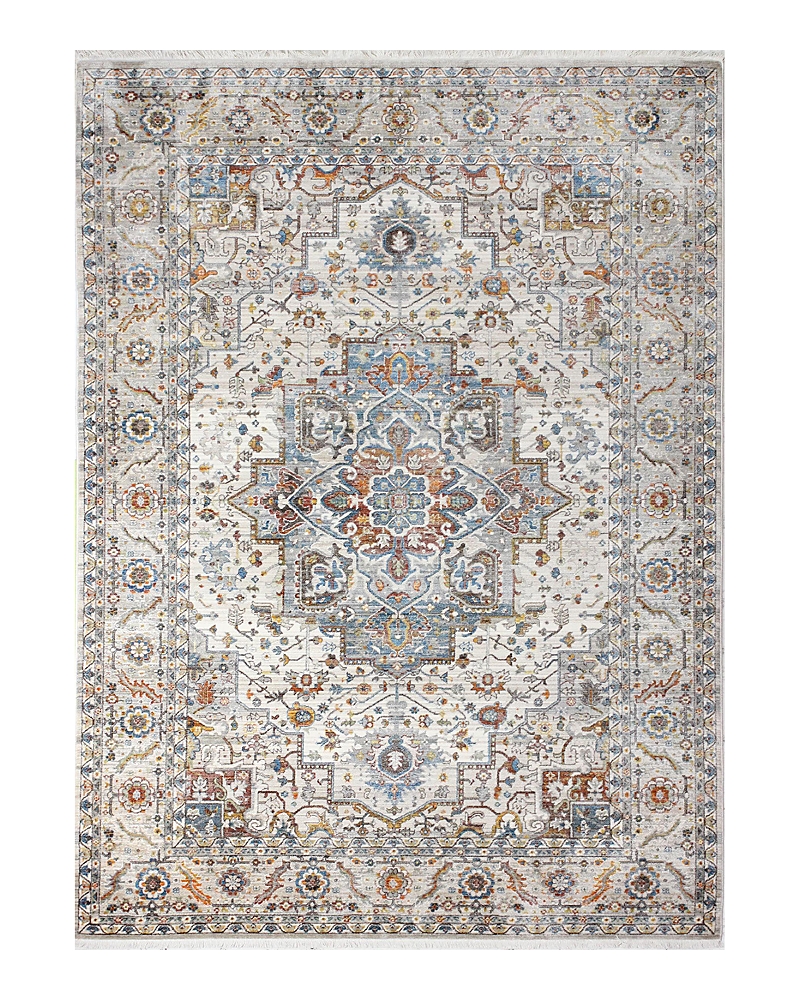 Bashian Century C192 Area Rug, 5' X 7'6 In Ivory