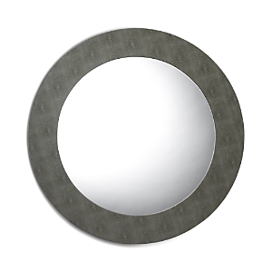 Bloomingdale's Chester Round Mirror In Grey