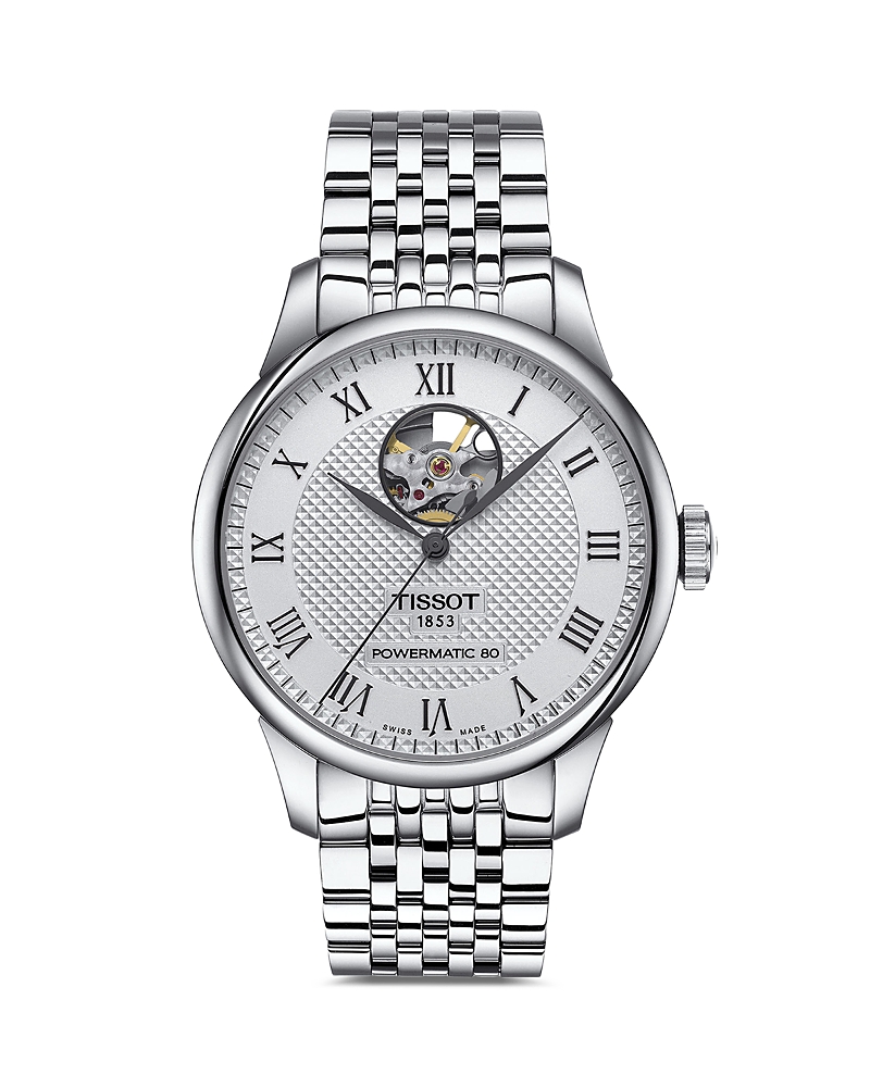 Tissot Le Locle Powermatic 80 Open Heart Watch, 39mm