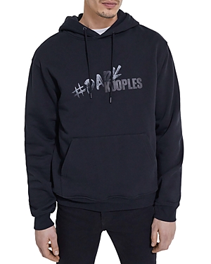 The Kooples #dark Graphic Hoodie In Black