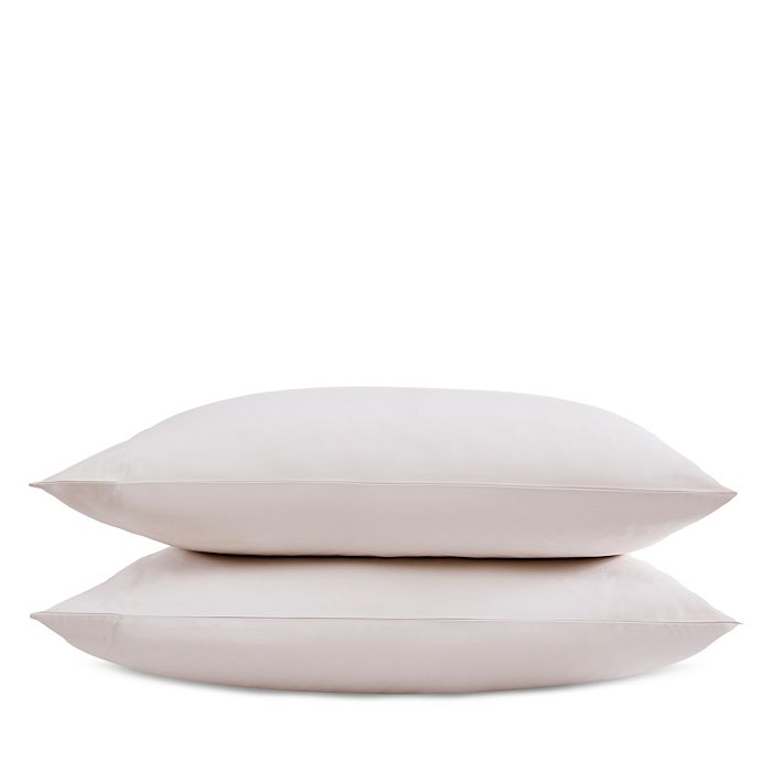 Vera Wang Solid CVC Sateen Pink Queen Pillowcase, Pair Bloomingdale's