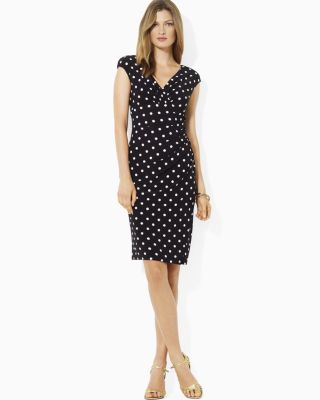 ralph lauren dot dress