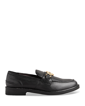 Ted Baker Women's Drayan Magnolia Accent Loafers In Black