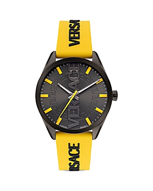 VERSACE V-VERTICAL WATCH, 42MM