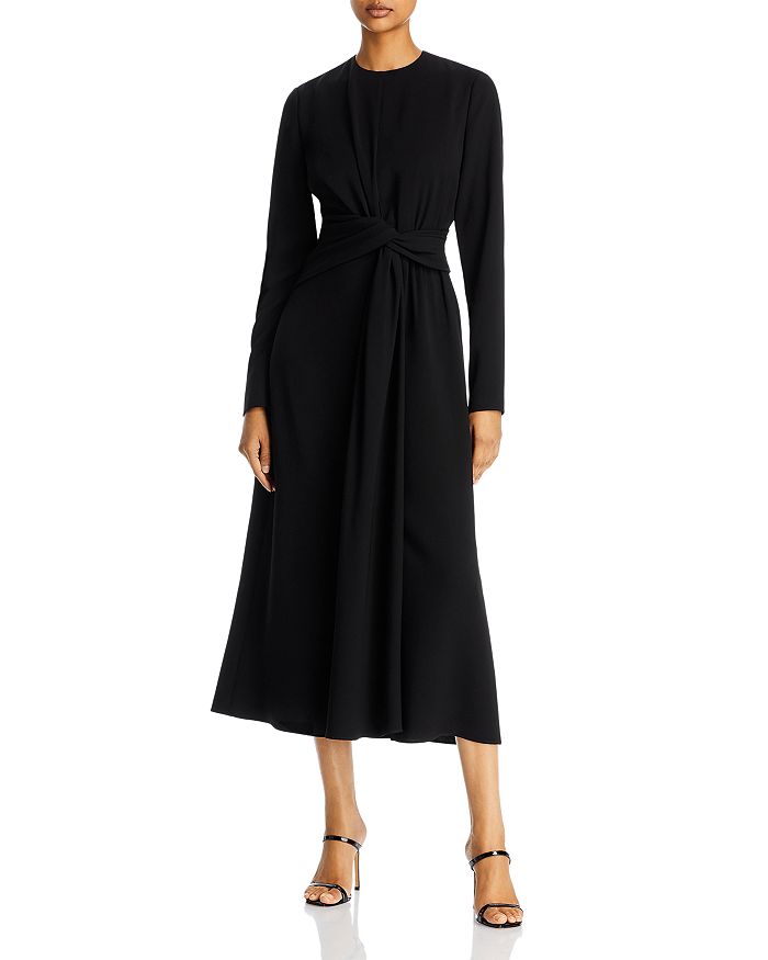 Lafayette 148 New York Twisted Front Dress | Bloomingdale's