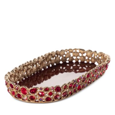 Bejeweled Tray - Red