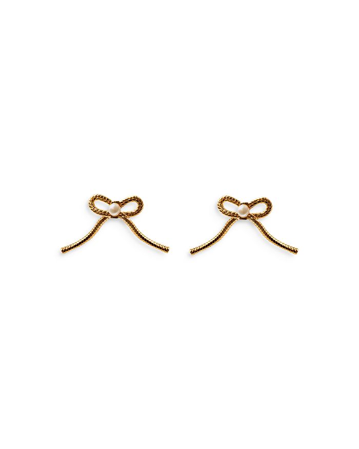 Lele Sadoughi Bow Stud Earrings | Bloomingdale's