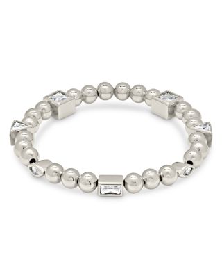 Amaris Charm Beaded Stretch Bracelet