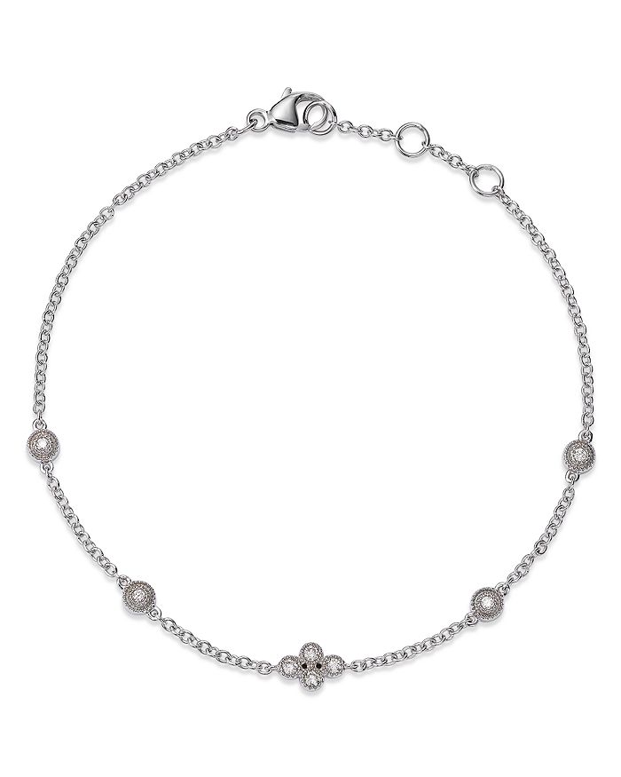 Bloomingdale's Diamond Clover Bracelets in 14K Gold, 0.10 ct. t.w