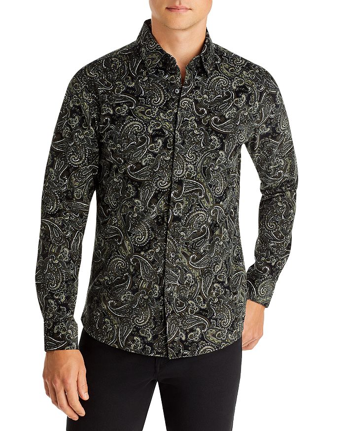 Michael Kors Relaxed Fit Paisley Shirt | Bloomingdale's