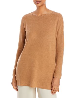 Eileen Fisher - Merino Wool Boat Neck Tunic