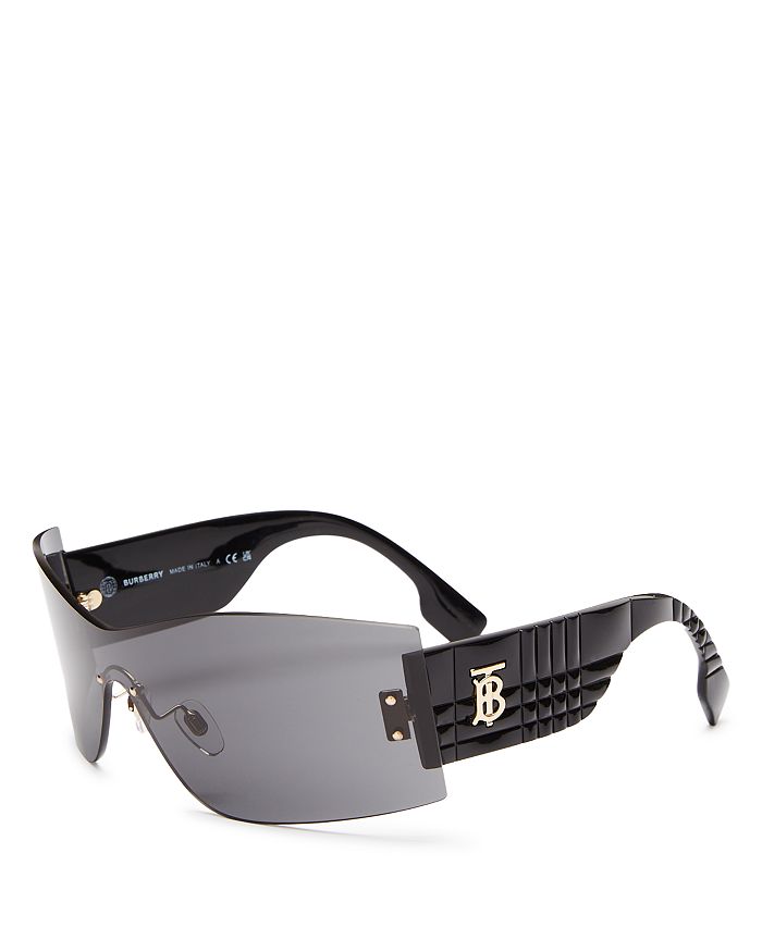 Burberry - Shield Sunglasses, 140mm