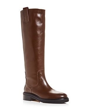 Aeyde Women's Henry Riding Boots In Moka
