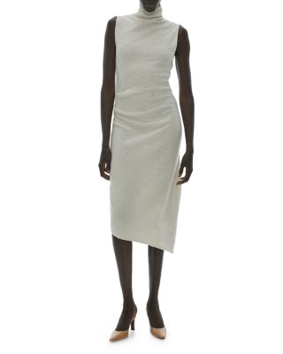 Deal Fleece Asymmetrical Dress