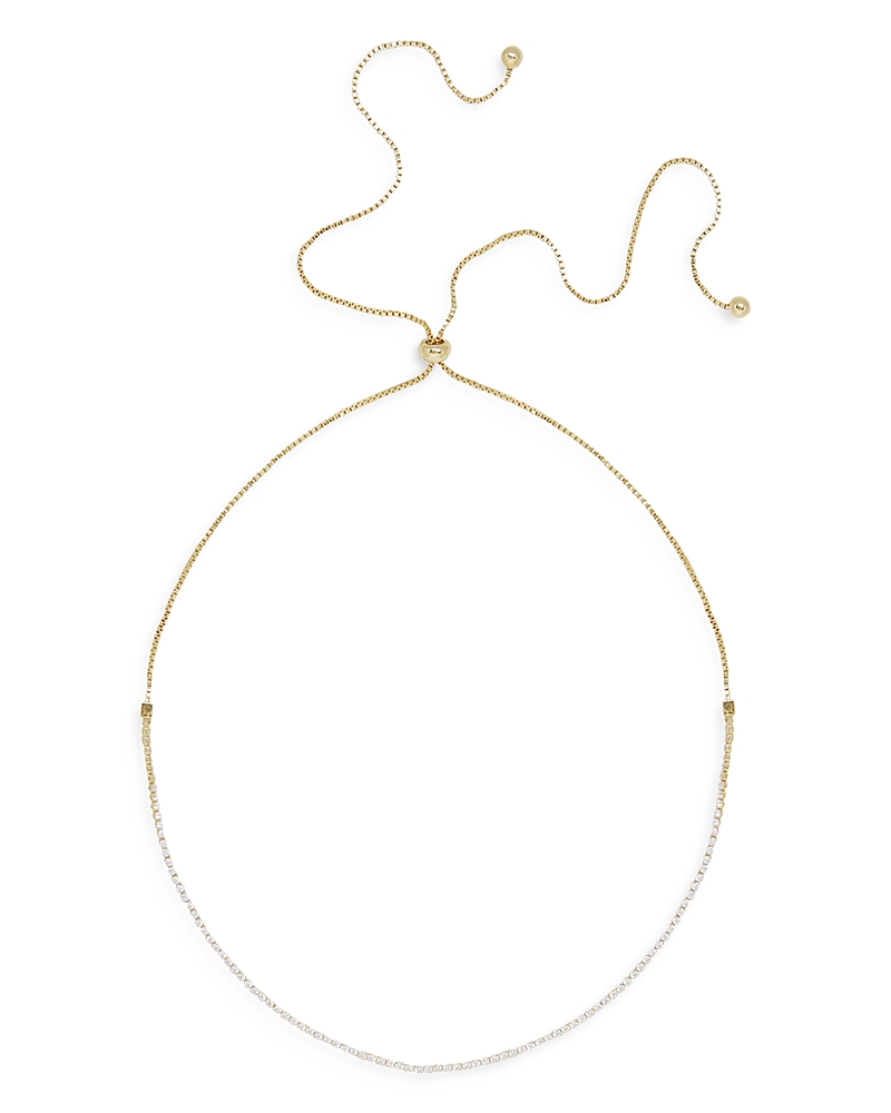Ettika Embellished Choker Necklace In 18k Gold Plate, 28 In Gold