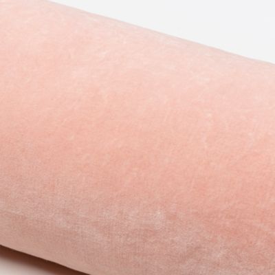 Cotton Velvet Bolster Pillow