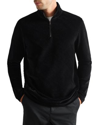Ted Baker Karlton Texture Quarter Zip Sweater | Bloomingdale's