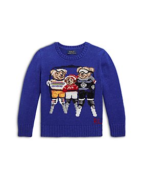 Ralph Lauren - Boys' Polo Bear Family Sweater - Little Kid