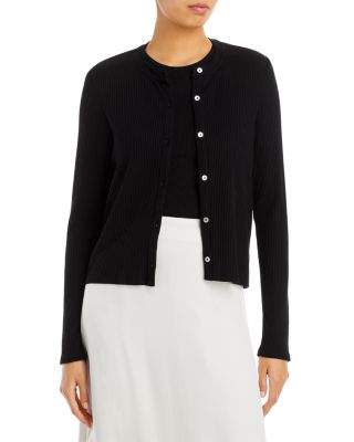 Donni - Ribbed Tank Top & Knit Cardigan