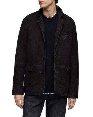 All saints 2024 dayton leather blazer