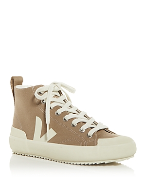 Veja Nova High-top Canvas Sneakers In Dune