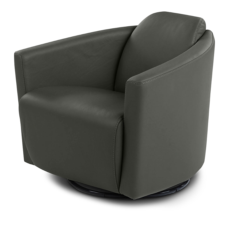 Giuseppe Nicoletti Hollister Swivel Chair - Exclusive In Bull Iron