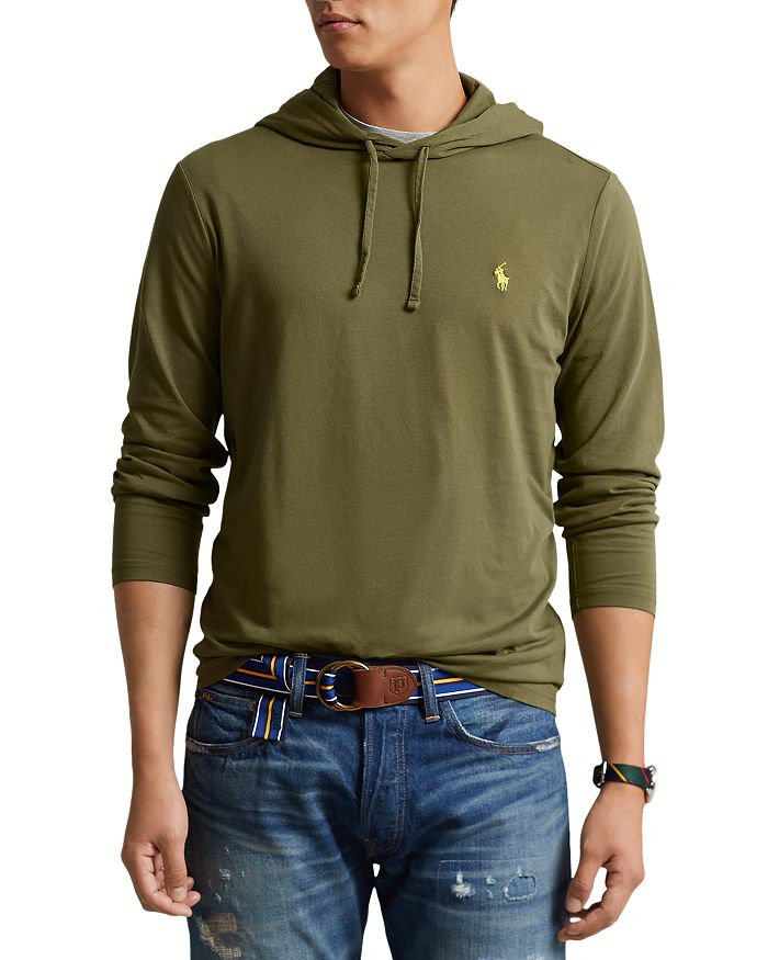 Polo Ralph Lauren Jersey Hooded Long Sleeve Tee | Bloomingdale's